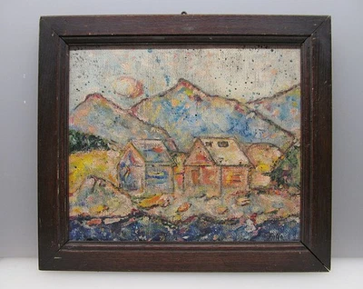 Avantgarde  Ölbild  Expressionismus  Abstraktion sign. Fulla - Bild 1 von 4