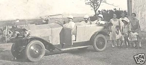 Deng-Trien ? rppc Car People Tonkin Vietnam 1926 - Picture 1 of 2