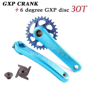 Mountain Bike Crank 170mm 30/32/34/36/38T Chainrings MTB Bicycle Crankset - Picture 1 of 44