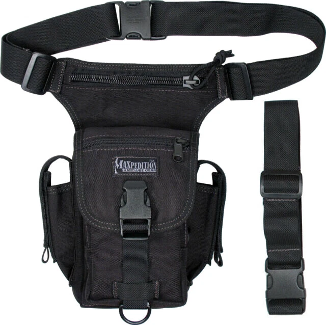  Maxpedition Thermite Versipack - schwarz Umhängetasche Hüfttasche Einsatztasche - Bild 1 von 1