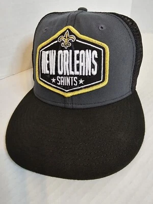 New Orleans Saints New Era 59Fifty Gorra Ajustada NFL Talla 7 3/8 NFL Fútbol Foto 1 de 4