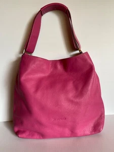 Jil Sander beautiful bright pink leather tote bag - Picture 1 of 22