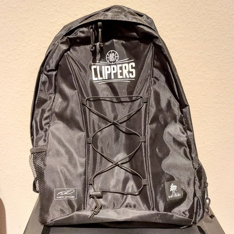 Los Angeles LA Clippers Kawhi Leonard x Baby2baby Black Backpack Day Bag - NWT Cover