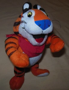 Vintage 1997 Kelloggs Frosted Flakes Tony The Tiger Stuffed 8" Toy Rare Item - Picture 1 of 5