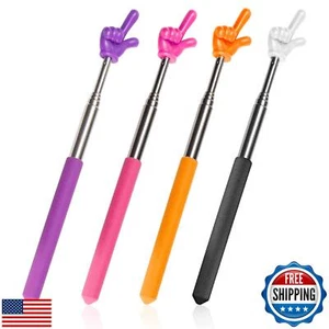 Bagentry 4 Pcs Teacher Pointer Stick for Classroom Extendable Pointer Finger - Photo 1/5