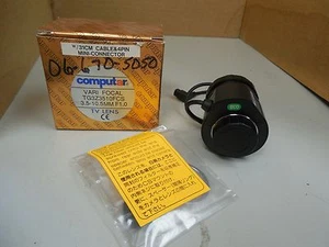 COMPUTAR VARI FOCAL TV LENS W/31CM CABLE & 4 PIN MINI-CONNECTOR TG3Z3510FCS NIB - Picture 1 of 6