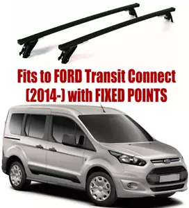 Premium Roof Rack Bars For FORD Transit Connect (2014-) ST308/270M-FIXED POINTS - Picture 1 of 4