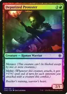 Deputized Protester Foil Conspiracy Take the Crown -LP- MTG Magic DNA GAMES - Picture 1 of 1