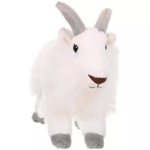 Wild Republic Cuddlekins Mini Mountain Goat 7 Inch Plush Figure NEW IN STOCK - Picture 1 of 2