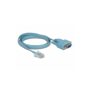 63341 - Adapter - RS-232 DB9-Buchse > 1x Seriell RS-232 RJ45-Stecker, 1 m - Bild 1 von 1