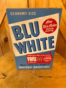 Vintage Blu White Flakes Box versiegelt - Bild 1 von 6