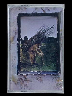 SEALED, Led Zeppelin IV, Reissue, Remastered, audio cassette, US, 1994 - Image 1 of 4