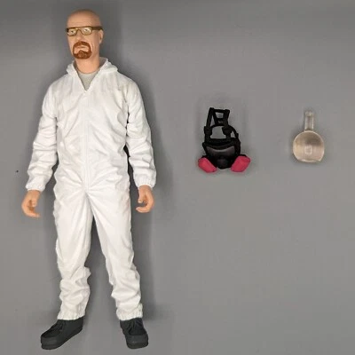 Figura Coleccionable Breaking Bad WALTER WHITE Traje Blanco Hazmat Mezco Toyz Foto 1 de 2