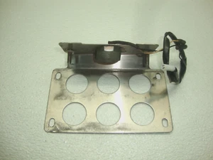 08-20 Suzuki Hayabusa GSX1300R License Plate Frame Tag Mount Bracket Light 2012 - Picture 1 of 3