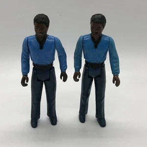 2 figuras de acción vintage de Star Wars Lando Calrissian bespin variantes dentales - Imagen 1 de 6