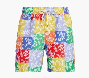 New Polo Ralph Lauren Men's 5.75-Inch Traveler Floral Swim Trunk Multicolor XL - Picture 1 of 4