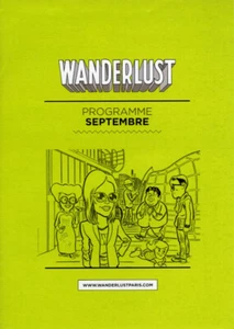 CLOWES DEPLIANT WANDERLUST PROGRAMME SEPTEMBRE 2012 - Picture 1 of 1