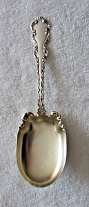 Cuchara para servir verduras con bayas de plata esterlina Louis XV Whiting - Imagen 1 de 2