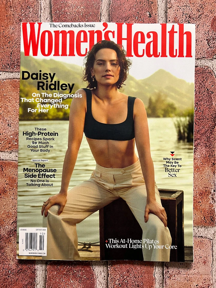 Women's Health 2024 THE COMEBACK ISSUE "DAISY RIDLEY COVER" A SPECIAL REPORT! Foto 1 de 1