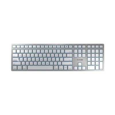Cherry JK-1610US-1 KC 6000 SLIM FOR MAC Silver/White Wired Keyboard - Image 1 of 2