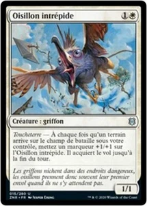 MTG Magic ZNR - [x2] Fearless Fledgling/Oisillon intrépide, French/VF - Picture 1 of 1
