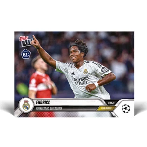 Tarjeta 6 Endrick - Club Record: Youngest UEFA Scoleer - 24/25 UCC TOPPS NOW - Imagen 1 de 1