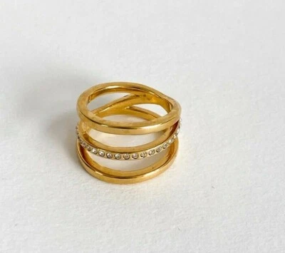 Anillo Vita Fede Oro Cristal Talla 5 Foto 1 de 2