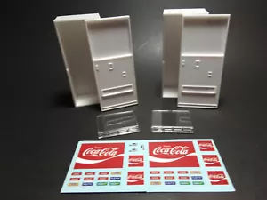 AMT Ford C-600 1/25 COE Lote de 2 Máquinas COKE Coca Cola Diorama Gasolinera Lote - Imagen 1 de 2