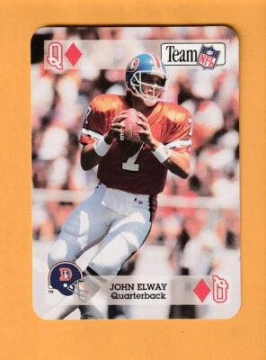 John Elway Denver Broncos 1992 Sport Decks HOF Stanford Cardinal 6D - Image 1 of 2