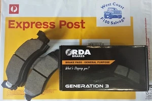 FORD F100 FRONT BRAKE PADS 2WD OR 4X4 F100 F150 BRONCO 74-92 - Picture 1 of 9