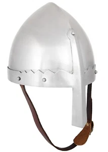Norman Nasal Helmet, Battle Ready 1.6 mm steel Re-enactment Armour - Picture 1 of 6