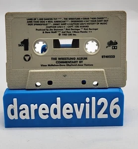 Vintage 1985 The Wrestling Album Cassette Tape WWE WWF HULK HOGAN RODDY PIPER - Bild 1 von 6