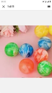 30pcs palline rimbalzanti colorate in gomma piena palline rimbalzanti creative - Foto 1 di 1