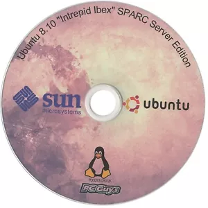 Ubuntu 8.10 Intrepid Ibex SPARC Server CD Sun Ultra Enterprise Blade - Picture 1 of 1