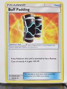 Buff Padding 136/181 NM - Team Up Sun Moon Pokemon Card $2 Flat Shipping - Picture 1 of 3