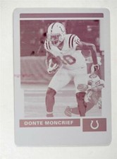 2017 Score Printing Plates Magenta #115 Donte Moncrief 1/1