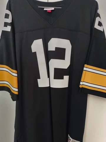 Lightly Used, NFL Terry Bradshaw #12 Football Jersey, 1976 Replica. 3XL Cover