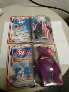 1999 TY Beanie Baby TEENIE MILLENNIUM,Spangler from McDonald's,cardboard damages - Bild 1 von 12