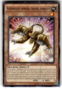 Superheavy Samurai Soulpeacemaker Unlimited| Edition Yugioh NM Inov-en009 - Picture 1 of 2