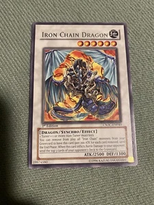 Yugioh - Eisenkette Drache - selten - 1. Auflage - CSOC EN040 - LP - Bild 1 von 2
