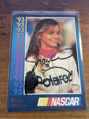 1993 Maxx Premier Series #78 Shawna Robinson Autographed *2283 - Image 1 of 2