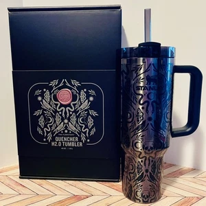 Bicchiere Stanley Halloween Quencher H2.0 FlowState 40 oz damascato mortale esaurito - Foto 1 di 18