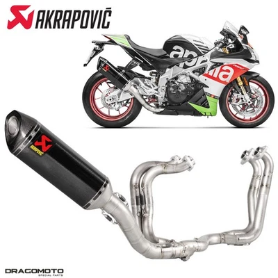 Escape completo APRILIA RSV4 1000 RF ABS LE 2020 AKRAPOVIC Carbon Racing RC S-A1... - Imagem 1 de 4