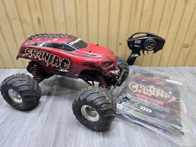 Rare Traxxas Craniac Orange 1/10 RC Monster Truck Used. Works Great  - Image 1 of 4