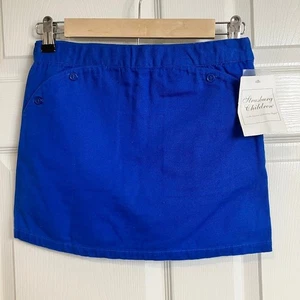 Strasburg Children Skort Royal Blue Cargo Style Girls Size 8Y NEW - Picture 1 of 13