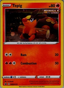 Tepig Promo SWSH: Sword & Shield Promo Cards SWSH172 NM - Picture 1 of 2