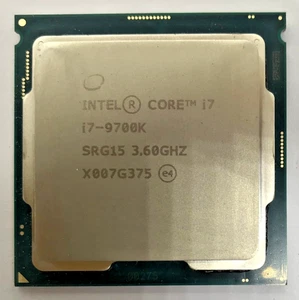 Intel Core i7-9700K SRG15 - Quad Core - 3,60GHz - 12MB - Sockel FC LGA1151 #1756 - Bild 1 von 2