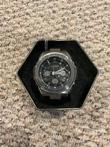 Casio G Shock GST-S110-1ACR NEW Men's Watch Analog-Digital Display Quartz Black - Picture 1 of 6