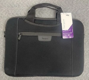 Targus TSS932 Black 14" Slipskin Sleeve with Hideaway Handles NWT - Afbeelding 1 van 7