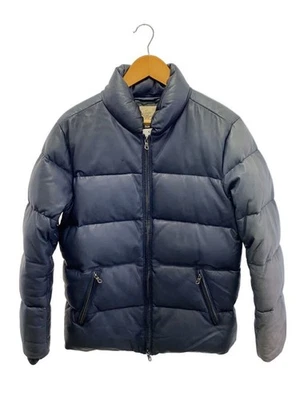 AVIREX Down Jacket L Sheep Leather BLK - Image 1 of 4